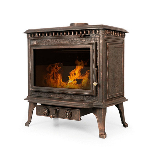 Печь-камин чугунная LK Richard 12 кВт с зольником Печь-камин чугунная LK Richard 12 кВт с зольником