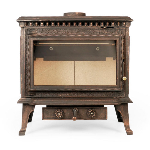 Печь-камин чугунная LK Richard 12 кВт с зольником Печь-камин чугунная LK Richard 12 кВт с зольником