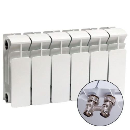 Биметаллический радиатор Rifar Base VENTIL 200 10 секции