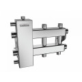 Коллектор нержавеющий Gidruss BMSS-100-3DU до 100 кВт 1 1/4" 3 контура — фото 3