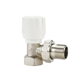 Клапан радиаторный угловой Varmega 3/4" резьба внутренняя/наружная