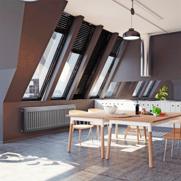 Панельный стальной радиатор Royal Thermo COMPACT C11 (300x1800 мм)