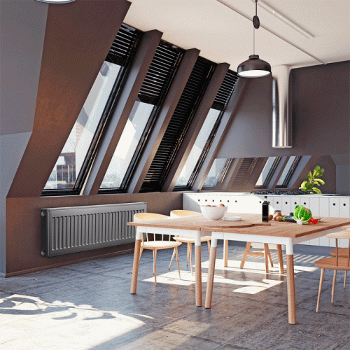 Панельный стальной радиатор Royal Thermo COMPACT C21 (300x2800 мм)