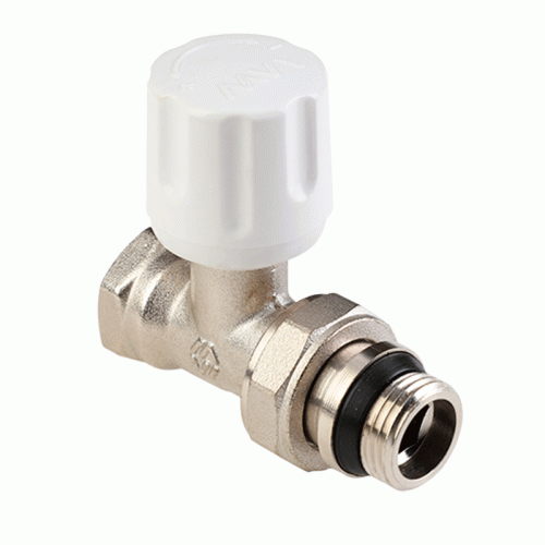 Вентиль радиаторный прямой MVI 1/2" резьба внутренняя/наружная с уплотняющим кольцом Вентиль радиаторный прямой MVI 1/2" резьба внутренняя/наружная с уплотняющим кольцом