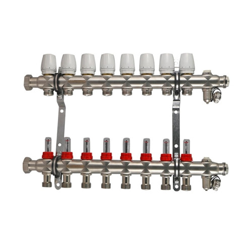 Коллектор с расходомерами Millennium 1" на 5 выходов