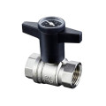 Кран шаровый с термометром Oventrop Optibal 3/4" ВР/BР c высокой Т-ручкой (арт.1078006)