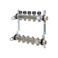Коллектор стальной Uponor Vario S с термовставками 4 выхода 3/4" евроконус (арт.1088047)