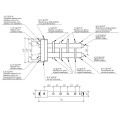 Коллектор нержавеющий Gidruss BMSS-150-5DU до 150 кВт 1 1/2" 5 контуров — фото 3