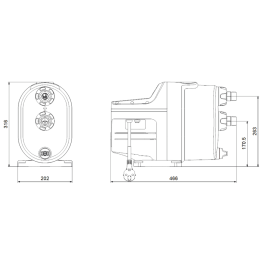 Насосная станция Grundfos SCALA1 3-35