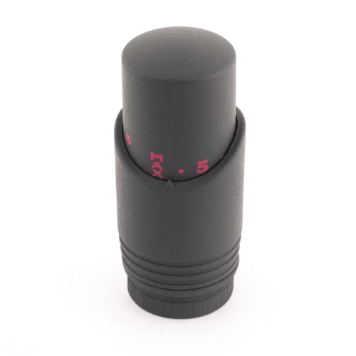 Термостатическая головка Delta M30x1,5 RAL 9005 (Черный мат)