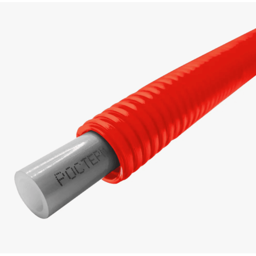 Гофра защитная Ростерм для труб 16-20 мм красная