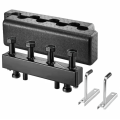 Распределительная гребёнка Oventrop 1 1/2", Regumat 2 контура выход-1 1/2" (DN 25) сталь с изоляцией