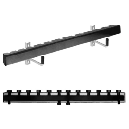 Распределительная гребёнка Oventrop 1 1/2", Regumat 6 контуров выход-1 1/2" (DN 25) сталь с изоляцией