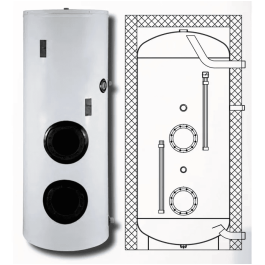 Напольный электрический водонагреватель Austria Email HT 1000 FFM