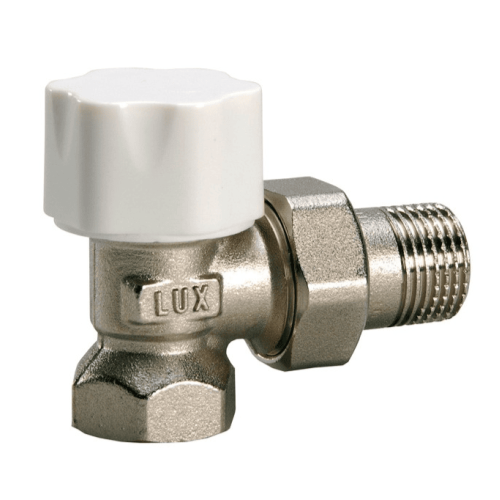 Вентиль Luxor thermo tekna RS 202 3/4' термостатический под термоголовку угловой арт.12022700