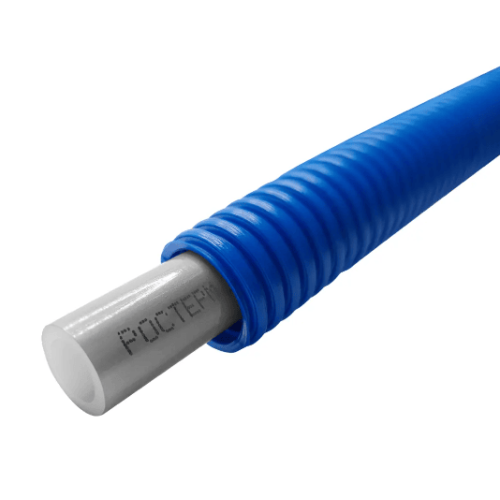 Гофра защитная Ростерм для труб 16-20 мм синяя