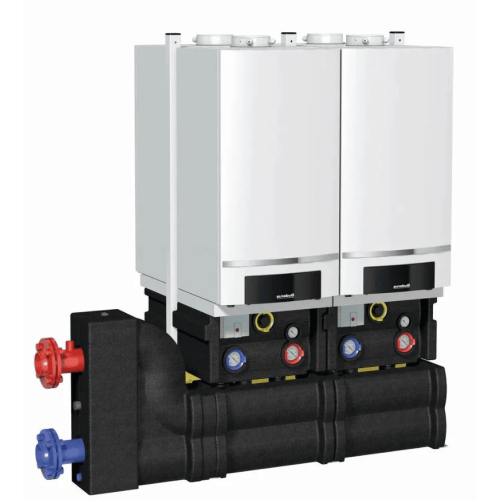 Каскадный блок для 2 котлов Buderus GB162, TL2, установка в ряд арт. 7736700457