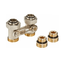 Узел нижнего подключения Royal Thermo прямой 1/2х3/4 EK