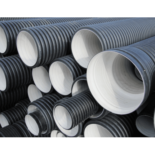 Труба гофрированная с раструбом FD-PLAST SN 6-7 Ø230/200