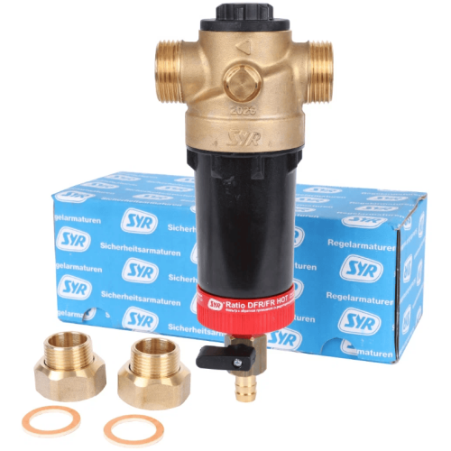 Фильтр SYR c обратной промывкой Ratio FR-H DN 25 для горячей воды