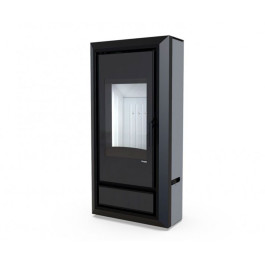 Печь-камин Defro Home Ignis 9 кВт серая сталь