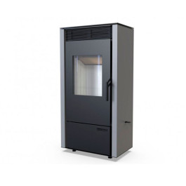 Печь-камин Defro Home Viva 6 кВт серая сталь