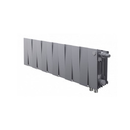 Биметаллический радиатор Royal Thermo PianoForte 200 VDR Silver Satin (20 секций)