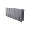 Биметаллический радиатор Royal Thermo PianoForte 300 VDR Silver Satin (12 секций)