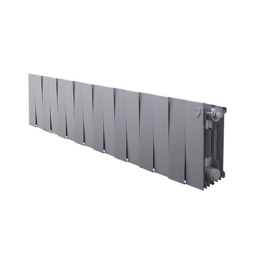 Биметаллический радиатор Royal Thermo PianoForte 200 Silver Satin (20 секций)