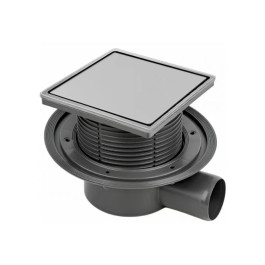 Трап для душа Bettoserb нержавеющий Superior 2in1 15x15мм горизонтальный выпуск