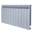Биметаллический радиатор Global Style Plus Grigio Argento 500 4 секции (серый)