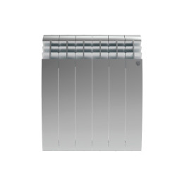 Алюминиевый радиатор Royal Thermo Biliner Alum 500 (10 секций) Silver Satin