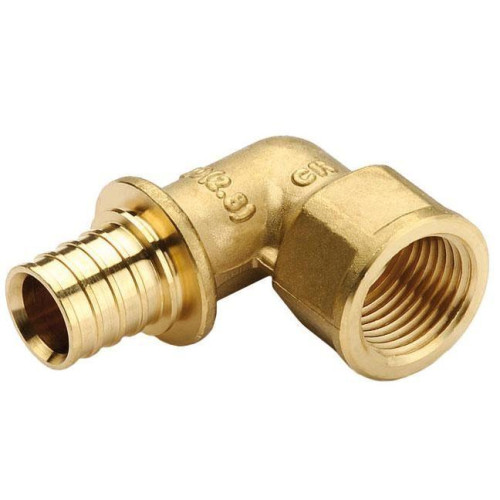 Угольник-переходник с внутренней резьбой 20xG 3/4" Stout