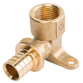 Угольник настенный с креплением 16xRp 1/2" Stout