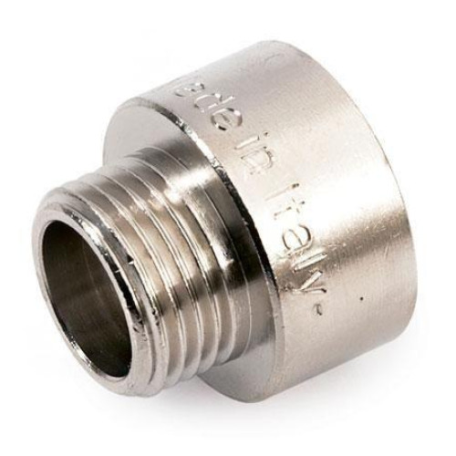 Переходник ВН никелированный резьбовой 1 1/2" x 3/4" Stout