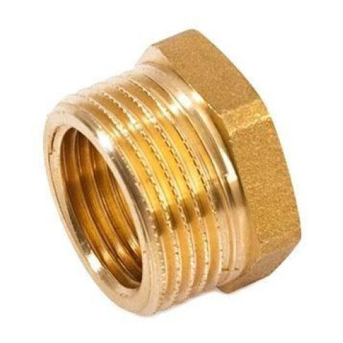 Футорка латунная резьбовая 3/8"х1/4" Stout