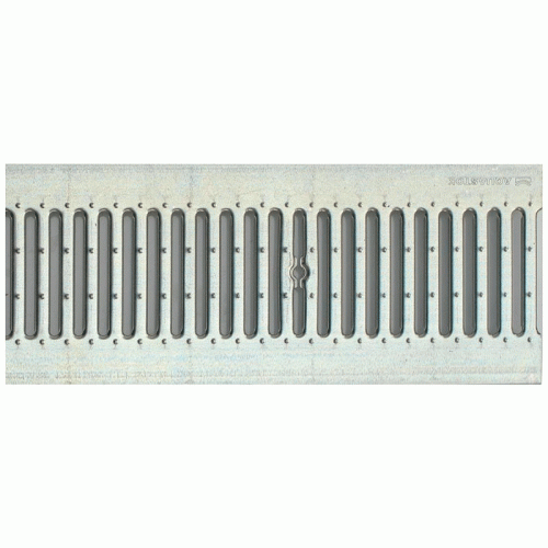 Водоотводная решетка стальная щелевая Aquastok DN 150 Оцинкованная Водоотводная решетка стальная щелевая Aquastok DN 150 Оцинкованная