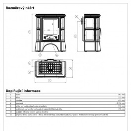 Печь-камин ABX Bavaria LI кафельный цоколь ахорн