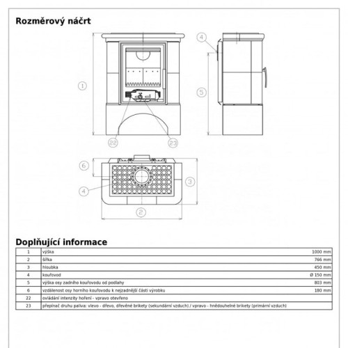Печь-камин ABX Bavaria LI белый цоколь ахорн