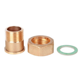 Штуцер с накидной гайкой Stout SVM-0071-001520 1/2"x3/4"