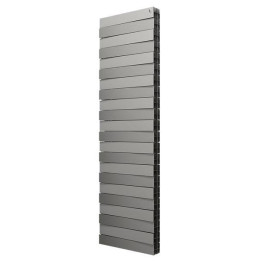 Биметаллический радиатор Royal Thermo PianoForte Tower 500 Silver Satin (18 секций)