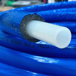 Труба Pe-Xa/EVOH Usystems Radi Pipe 25х3.5 мм PN10 бухта 25 метров синяя изоляция