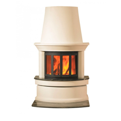 Печь-камин Nordpeis Geilo пристенный топка NI-22 складные дверцы Печь-камин Nordpeis Geilo пристенный топка NI-22 складные дверцы