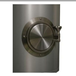 Газовый накопительный водонагреватель Turskov VIC300L с пьезорозжигом + сервисный люк