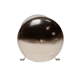 Гидроаккумулятор из нержавейки Гродторгмаш безмембранный ГА-30 л