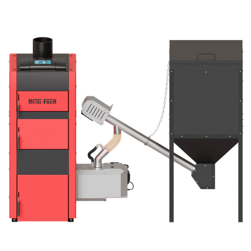 Котел пеллетный Metal-Fach Smart Pellet 25 кВт с интернет модулем двухшнековая подача Котел пеллетный Metal-Fach Smart Pellet 25 кВт с интернет модулем двухшнековая подача
