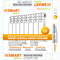 Биметаллический радиатор SMART Install biEasy One 500 12 секций — фото 2