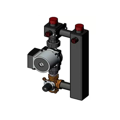 Насосный модуль со смесителем под привод СП25/60 (Grundfos 130 мм+клапан) ZOTA Насосный модуль со смесителем под привод СП25/60 (Grundfos 130 мм+клапан) ZOTA