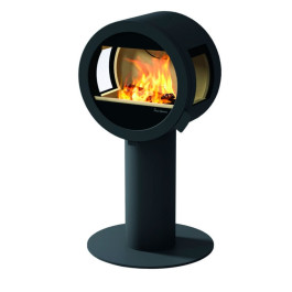 Печь-камин Nordpeis Me Pedestal с боковыми стёклами