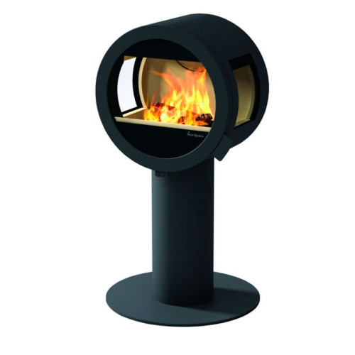 Печь-камин Nordpeis Me Pedestal с боковыми стёклами Печь-камин Nordpeis Me Pedestal с боковыми стёклами